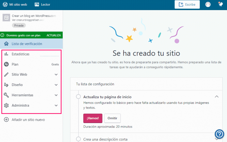 Cómo crear un blog gratis en WordPress.com paso a paso