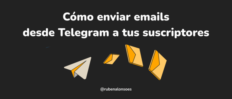 Cómo enviar emails desde Telegram